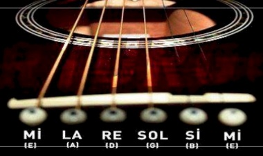 Gitar akort etmek için ses frekansları