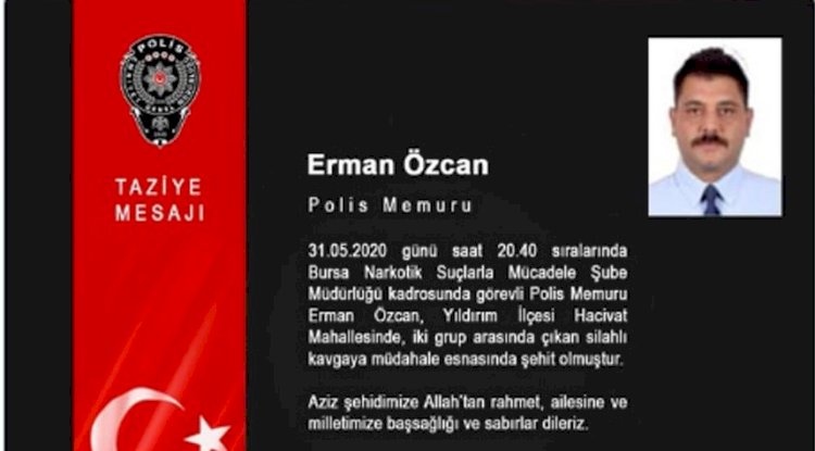 Şehit Polis Memuru Erman ÖZCAN