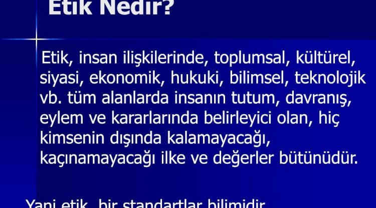 IEEE MESLEKİ ETİK KURALLARI