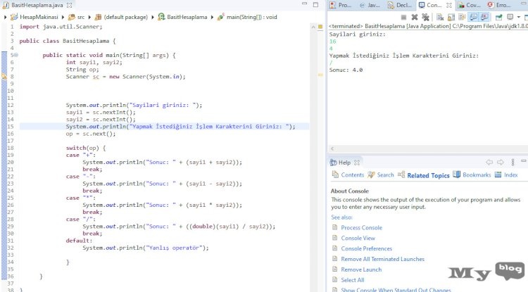 Java da Switch-Case Yapısı Nedir ve Nasıl Kullanılır ?